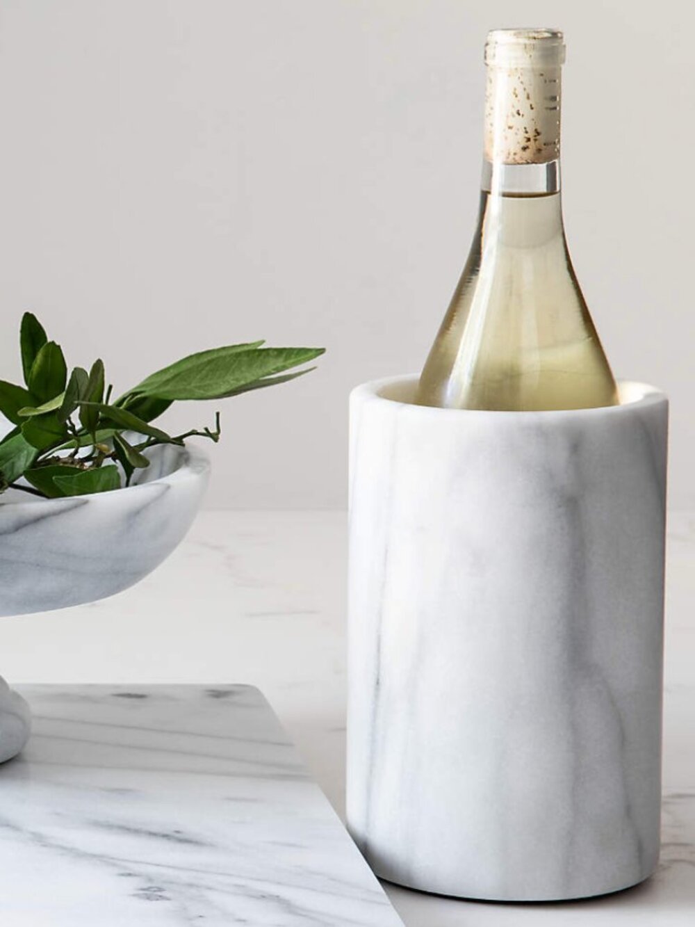 Crate&Barrel French Kitchen Marble Wine Cooler